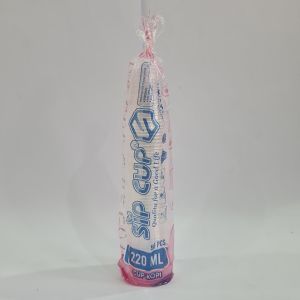 1 PAK 50 pcs GELAS AQUA PLASTIK CUP 220 ML SIP GELAS KOPI ECER