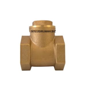 swing check valve klep tabok 1/2" MEREK FLO kualitas bagus full kuningan 1/2inch 1/2in 1/2 inch
