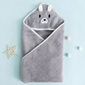 Baby Thicker Super Soft Swaddle Baby Muslin Wrap Sleeping Blanket Bath Towel Bedung Bayi Lembut 80*80