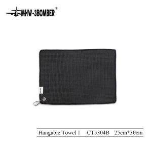 MHW-3BOMBER Portable Coffee Bar Barista Cleaning Towel with Hanging Ring Absorbent Espresso Cup Dish Towels Kitchen Acce
