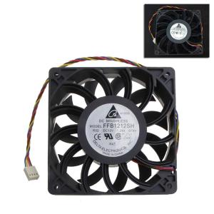 120mm 12cm High Speed Cooling Fan FFB1212SH 12025 12V 4pin Ball Bearing Server Inverter for Case Axial Cooler Fan Indust