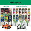 Juicy Jay / Double Platinum Blunt Wrap (2 Blunts Per Pack). 