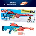 Nerf Fortnite Storm Scout Blaster, Nerf Scope, 6-Dart Clip, 6 Elite Nerf Darts, Bolt Action. 