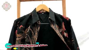 Baju Batik Pria Mewah Baju Batik Pria Keren Baju Batik Pria Untuk Pesta Pernikahan Baju Batik Aluna Baju Batik Pria Lengan Panjang Premium Aluna PCW 021