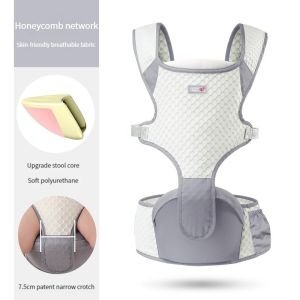 HamshMoc 0-36 Tháng 2 Trong 1 Con Tàu Sân Bay Ba Lô Ergonomic Thoải Mái Bé Sling Carrier An Toàn Có Thể Tháo Rời Cho Trẻ Sơ Sinh Toddler Du Lịch Ngoài Trời Ngủ