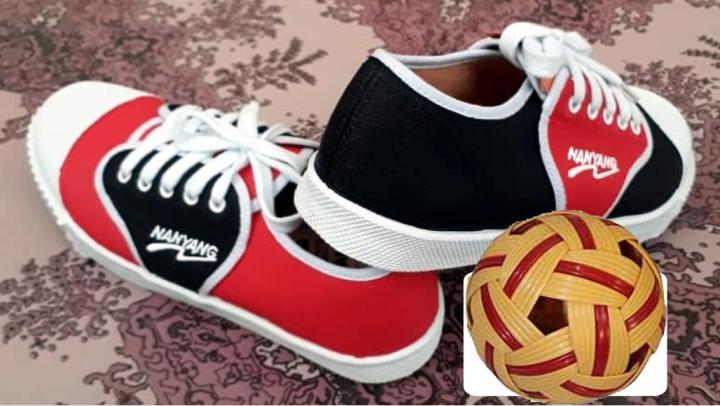 Bola Takraw Sepak Takraw Shoes Lazada Super-K Synthetic Sepak