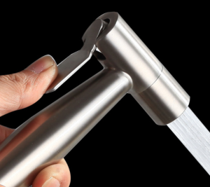 Water Spray Handheld Cloth Diaper Bidet Stainless Steel High Pressure Hand Held Shower Washer Water Sprayer Head for Bathroom Toilet