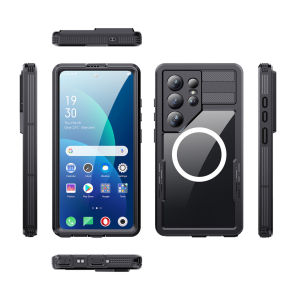 [JLK] Summer Swim/Dive 360 Fully Sealed IP68 Waterproof/Shockproof/MagSafe Phone Case for Samsung S26 Ultra S25 Plus S24 +