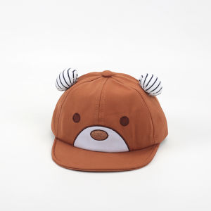 Baby Hat Spring Autumn Cute Baseball Cap Sun Protection Hats Cartoon Little Bear Caps For Kids 5-24 Months