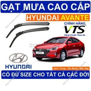 Gạt Mưa Kính Lái Hyundai Avante Cặp Gạt Mưa Kính Lái Cho Các Dòng Xe Hyundai Avante Có Đủ Size Cho Các Đời Xe Avante
