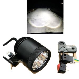 Khám Phá Đèn LED Trợ Sáng Xe Máy Ô Tô L4 Siêu Sáng - Hàng Cao Cấp Với Vỏ Hợp Kim Loại Tôt