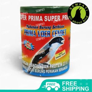 SEMPATI Pakan Burung Murai Kacer Jalak Prima Voer Cendet PKNBR5AS