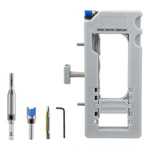 Bản lề cửa khuôn bản lề cửa mortiser Router mẫu để Bản lề cửa từ 3 "đến 5" Chiều dài loại sqaure