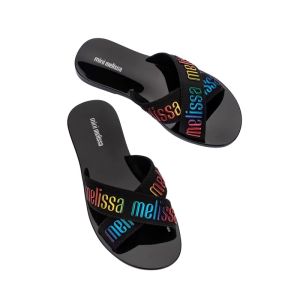 2024 Official Store Melissas shoes for women slippers exquisite Hot stamping style ladies Sandals girls beach shoes