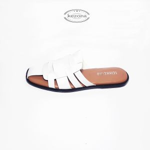 KEZONA / Sandal wanita anyam style / Sandal wanita flat / sepatu sandal wanita mules //  terbaru 2023 // termurah big size