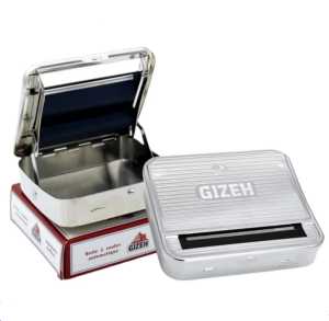 Alat Cetakan Rokok Lintingan Roko 70 mm Gizeh Rollbox Bahan Metal
