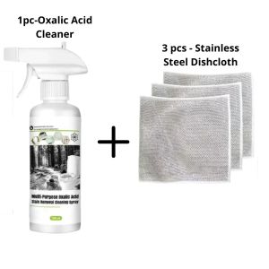Multi-purpose Oxalic Acid Stain Remover Spray 300ml Powerful Toilet Bowl and Bathroom Tile Cleaner