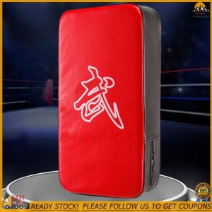 【SFBagFactory】 PU Leather Karate Kick Pads Boxing Focus Pad for Men Women Gym 【Ready Stock】