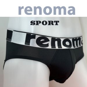 กางเกงในชาย Renoma Paris  รุ่น Sport+ ทรงบรีฟ​ เท่ห์แบบสปอร์ต เนื้อผ้าแห้งเร็วสำหรับใส่เล่นกีฬา