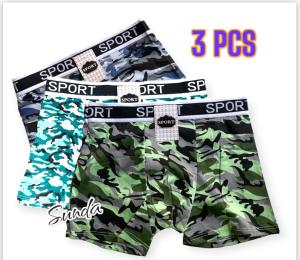 6 Pcs Celana Dalam Boxer Pria Dewasa - Pakaian Dalam Random - Boxer Pria Motif - Pakaian Dalam Pria Dewasa