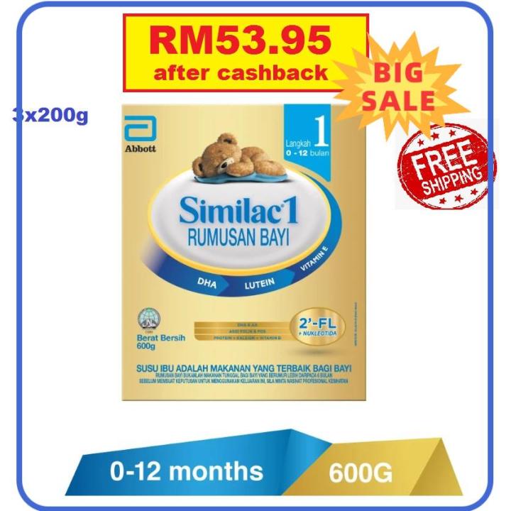 Low Price} after cashback) Similac Step 600g (EXP1224
