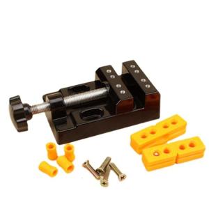 DIY Sculpture Craft Carving Tool Universal Jaw Bench Clamp Mini Drill Press Table Vise Fixing Small Part Watch