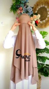 PASHMINA OVAL INNER CERUTY BABYDOLL ALIFA HIJAB / PASHMINA CURVE / PASHMINA CIPUT MALAYSIA