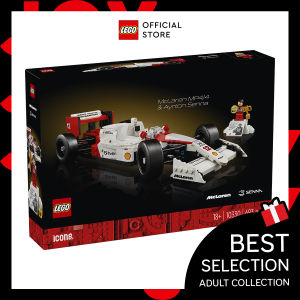 LEGO Icons 10330 McLaren MP4/4 & Ayrton Senna (693 Pieces) Building Block Toys Bricks