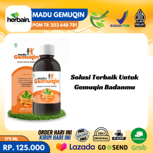 Madu Gemuk Badan Asli Gemuqin Obat Penggemuk Badan Alami Penambah Nafsu Makan Ampuh