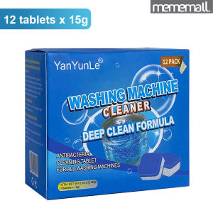 Washing Machine Cleaner 12 Tablets Water Tank Effervescent Tablets Deep Cleaning To Remove Dirt Household Cleaning Tools