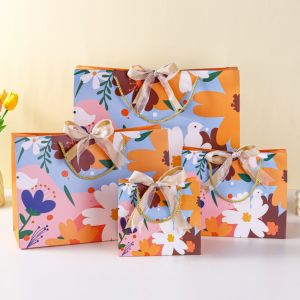 High Quality Holiday Gift Bags Paper Bag for All Occasions Card Board Paper Bags for Souvenirs (ribbon NOT INCLUDED!)