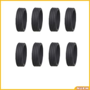 Nurm 8PCS/Set Luggage Wheels Protectors Silicone Reduce Noise Cover Luggage accessories