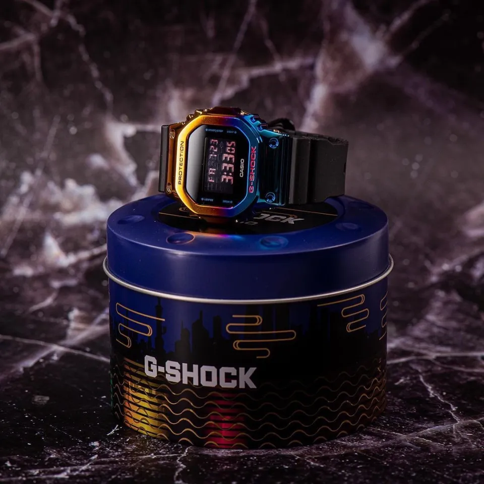 OFFICIAL WARRANTY) Casio G-Shock GM-5600SN-1 Shanghai Night Series