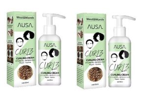 West&Month Hair Curling Cream 50ml Enhances Waves Curls Moisturizing Hydrating Fluffy Hair