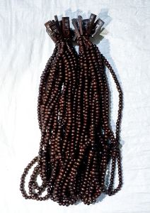 Tasbih kayu 99butir dim 7mm harga satuan / 1pc cocok souvenir haji nikahan hajatan