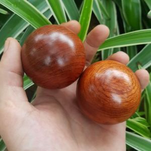 Bi Gỗ - Bi Lăn Tay Gỗ Hương Cao Cấp ( Mian.vn )