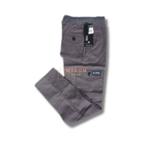 Celana Cargo Panjang Pria Kargo Panjang Pinggang Karet/Kolor Premium Quality