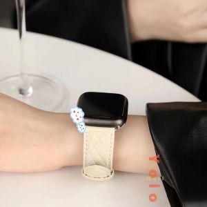 หนังปลั้ม สายiWatch สายนาฬิกา watch ultra10 9 8 7 6 5 4 3 สายนาฬิกา smart watch ปรับง่าย สาย41/44/45/49/46mm สาย smart watch