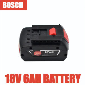 // BOSCH 18V Battery BAT609 BAT610 For Bosch 18V Professional 6.0Ah Li-ion Battery Drill Battery GBA18V GSR18V BAT618 BAT61 Stable battery life
