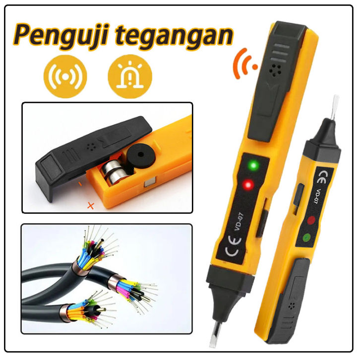 Pena Uji Digital Detektor Tegangan AC Pena Tipe Multimeter Pena ...