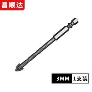 Mũi khoan đa năng khoan gạch men 4 cạnh phủ TITAN chuôi lục giác khoan đá hoa cương kính tường bê tông thép 3 - 16 ly