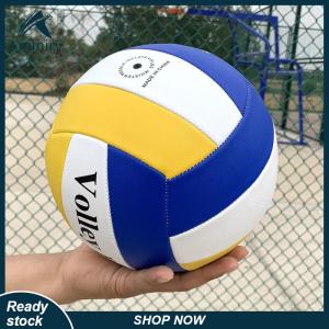 Aminiry[Love sports] Volleyball Professional Competition PVC Volleyball Size 5 For Beach Outdoor Camping Volleyball Indoor Game Ball Training Ball