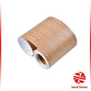 Thaihome บัวเชิงผนัง ลายไม้มีกาวในตัว ความยาว 5 m บัวติดขอบผนัง คิ้วติดขอบผนัง ลายไม้คล้ายจริง wallpaper tape