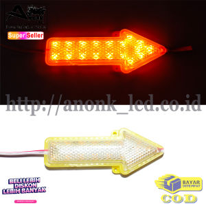 Lampu LED Variasi Sein Model Panah Lampu Bak Truk Mobil Motor / Led penanda universal Led Panah 12V
