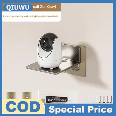 QIUWU Router Kệ Rustproof Thép Không Gỉ Treo Tường Không Có Khoan Giá Cho Phòng Giặt Nhỏ Cung Cấp Lưu Trữ