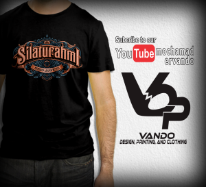 KAOS DAKWAH SILATURAHMI / KAOS DISTRO PRIA KEREN MUSLIM
