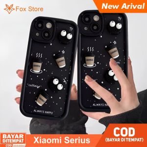 FOX Case Xiaomi Redmi A1 A2 A3 9A 9C 10A 10C 12 13C 14C Note 10 10S 12 13 4G 13 Pro 4G Poco C40 C65 C75 M3 Pro M5S M6 Pro Casing 3D Doll Coffe Coal Ball Silicon Premium