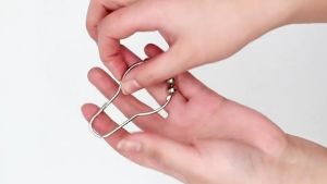 12Pcs Stainless Steel Curtain Hooks Rollerball Shower Curtain Ring Hooks With 5 Rollers
