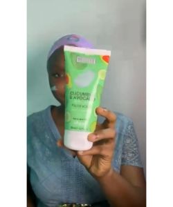 Beauty Formulas Facial Scrub 150mL – Cucumber & Avocado or Apricot Gentle Exfoliation