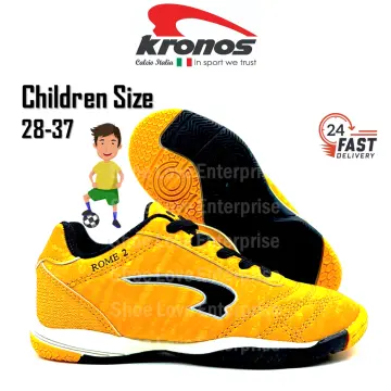 OFFER Kasut Budak Futsal KRONOS Children Indoor Soccer Football Shoe Bola Sepak Lazada